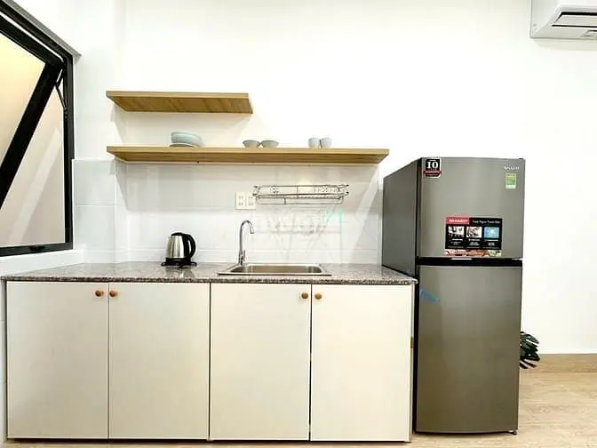 Căn Hộ Dịch Vụ Studio Full Nội Thất Siêu Xinh Xắn Xúng Xính Ngay Quận