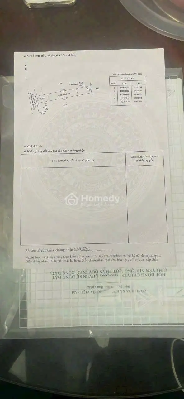 Cần Bán Đất Phường Phú An Bến Cát Gần Ngã Tư Phú Thứ Đường Nhựa 5M