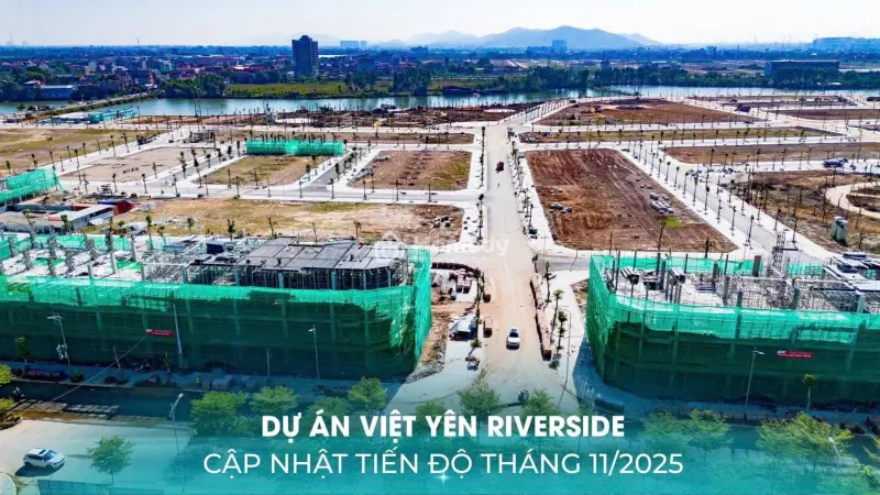Cơ Hội Đầu Tư Sinh Lời X2, X3. Đất Nền Dự Án Việt Yên Riverside - Bắc Giang. Vị Trí Kim Cương