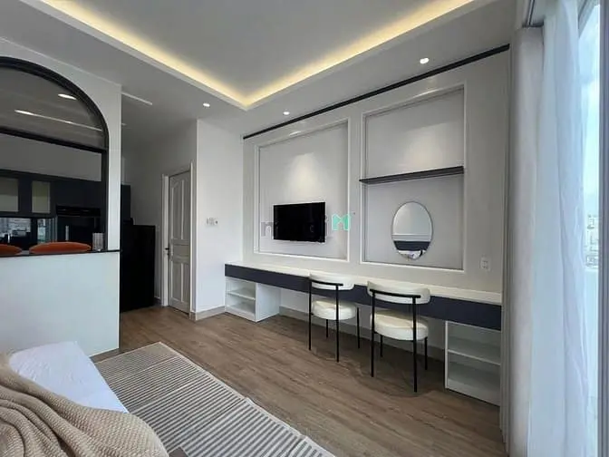 Studio Tách Bếp Máy Giặt Sấy Riêng Ban Công View Đẹp Gần Cầu Thị Nghè