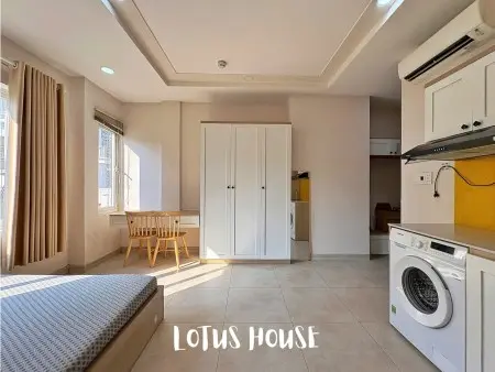 Căn Hộ 1Pn Full Nội Thất Tân Bình – Ban Công Siêu Thoáng, 3 Phút Tới Sân Bay | Deal Hot