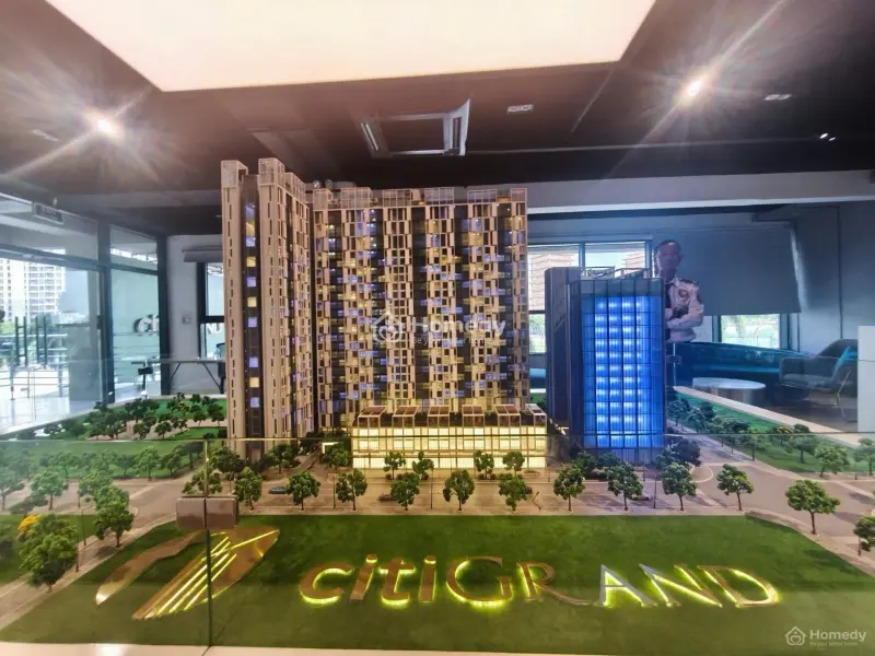 Duplex Citi Grand - 4Tỷ710 - 3Pn - Cao Trần 5,4M, Full Kính Trần - Sàn, Thanh Toán 30 Tháng