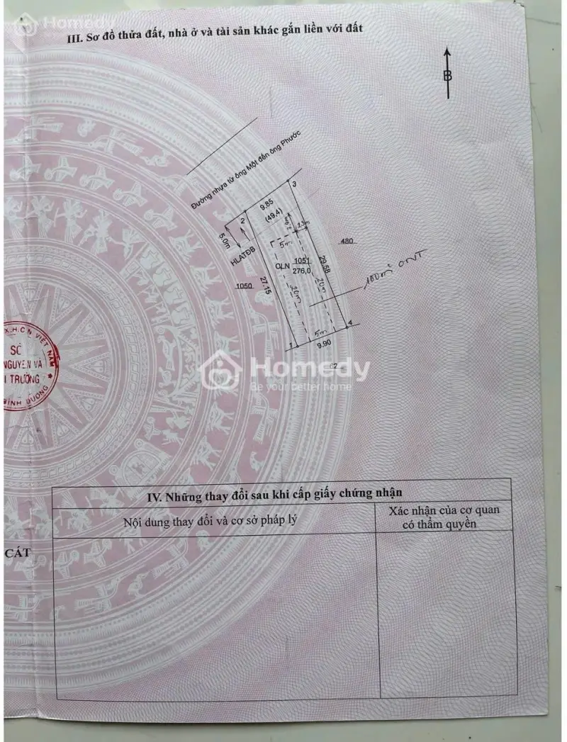 ❤️Bán Đất Mặt Tiền Đường Nhà Nghỉ Bách Hợp Phú An Bến Cát Cũ(Nay Là Phường Phú An) Gần Dt 744