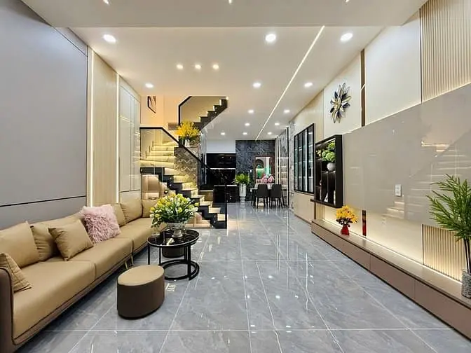 Bán Nhà Hẻm 3M Sát Hxh Phạm Văn Chiêu, P.8, 4,5 Nh 4,8 X 13 Giá 5.39