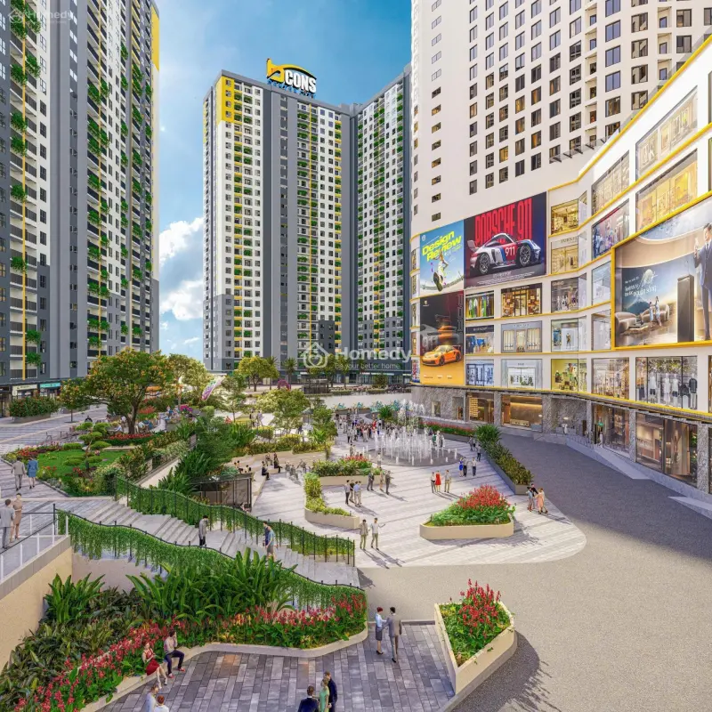 Bcons Center City – Căn Hộ Trung Tâm Thống Nhất – Ql1K- Liền Kề Metro