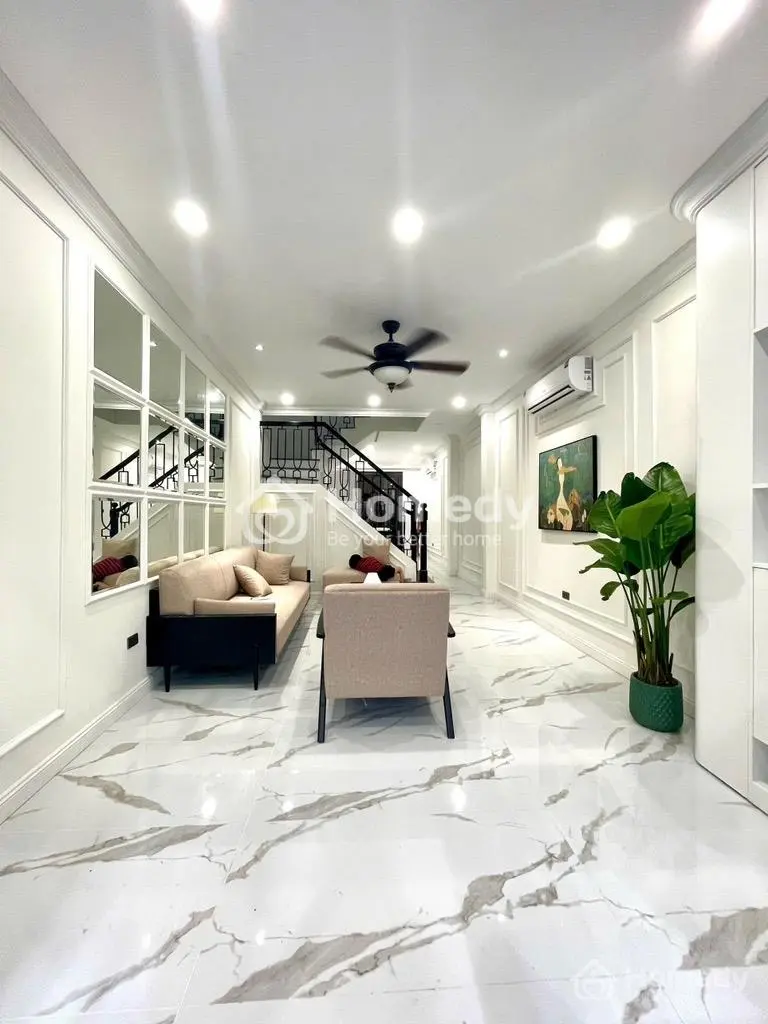 Bán Nhà Nguyễn An Ninh Phân Lô Bàn Cờ, 60M, 4 Tầng, Cách Phố 20M Giá 12 Tỷ 5