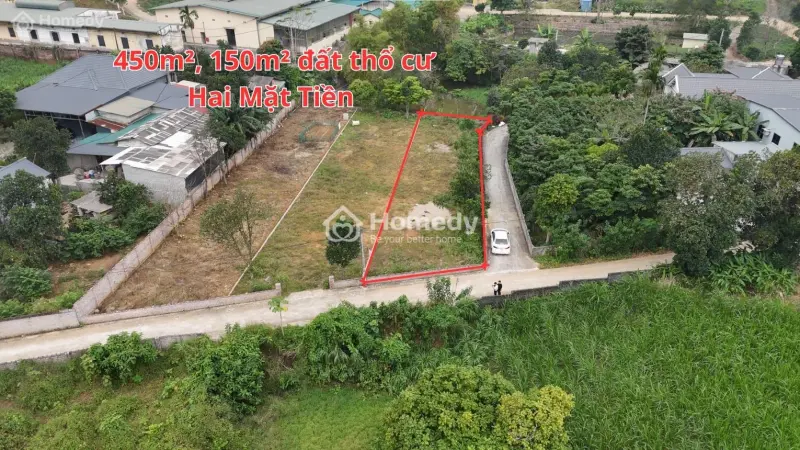 Giao Bán Lô Đất Siêu Phẩm 450M2 - 2 Mặt Tiền Tại Xã Yên Bài Ba Vì