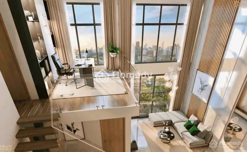 Duplex Citi Grand - 3Tỷ470 - 3Pn - Cao Trần 5,4M, Full Kính Trần - Sàn, Thanh Toán 30 Tháng