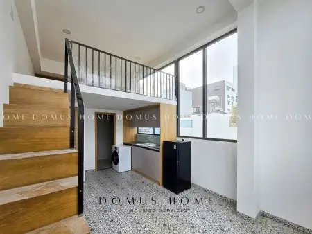 Cho Thuê Chdv Gác Cao 2M Sát Tdtu, Rmit, Lotte, Dễ Di Chuyển Sang Q4, Q1, Q8 Phòng Mới Fnt Cao Cấp