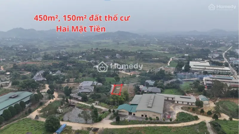 Giao Bán Lô Đất 2 Mặt Tiền Tại Xã Yên Bài - Bavi