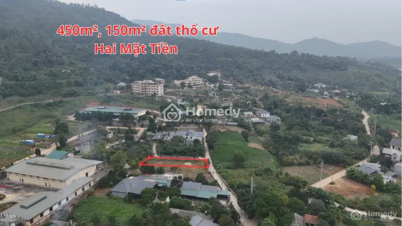 Giao Bán Lô Đất 2 Mặt Tiền Tại Xã Yên Bài - Bavi