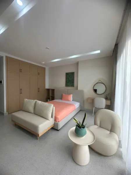 Studio Ban Công Xanh Mát - Vị Trí Trần Xuân Soạn Q7, Thuận Tiện Qua Q1/Q4, Diện Tích 40M2