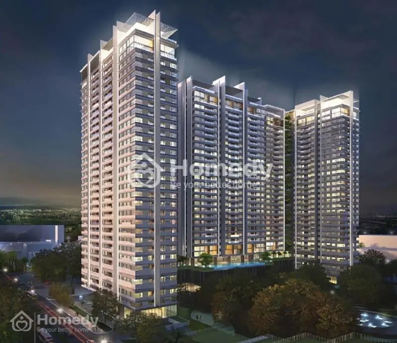 Cho Thuê Căn Hộ 1Pn 2 Ban Công (54M2) Dự Án Kingdom101 Nội Thất Cơ Bản