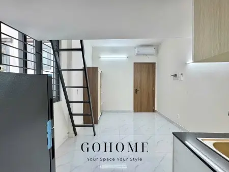 Khai Trương Phòng Gác Lửng Mới 100% Full Nội Thất ( Gần Chợ Hạnh Thông Tây )