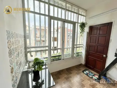 Phòng Trọ Mới Gần Cầu Vượt Hoàng Hoa Thám, Sẵn Máy Lạnh, Kệ Bếp