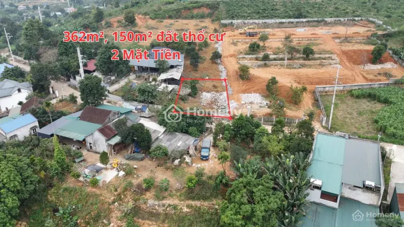 Giao Bán Lô Đất 2 Mặt Tiền Siêu Phẩm 362M2 Tại Xã Yên Bài Ba Vì