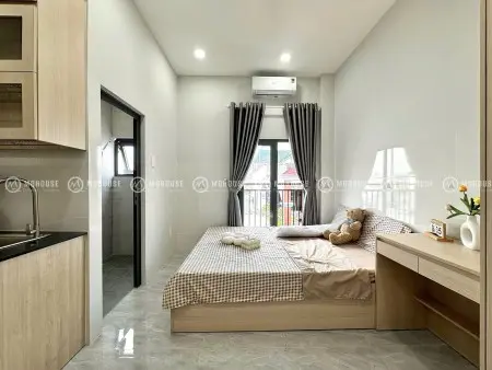 Cho Thuê Căn Studio Ban Công – Cửa Sổ Thoáng | Full Nội Thất | Tân Bình