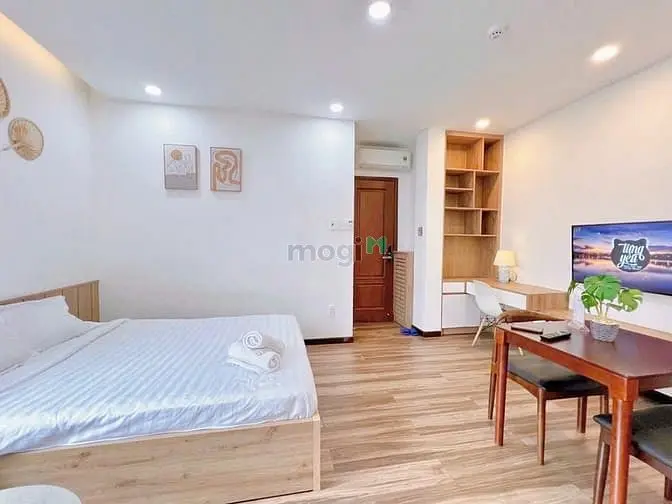Căn Hộ Studio Cao Cấp 30M2 Cửa Sổ Thoáng View Bờ Kè Trường Sa