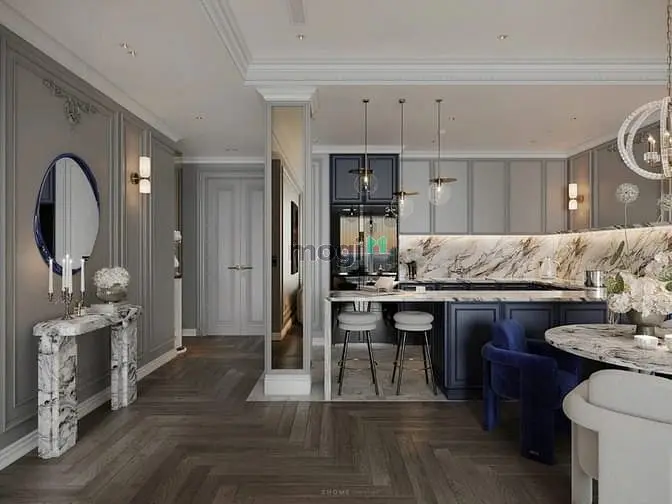 Cho Thuê Căn Hộ Midtown,25 Triệu,2 Phòng Ngủ,Nhà Đẹp, Quận 7 Hcm