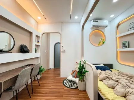 Cho Thuê Căn Hộ 1 Phòng Ngủ – Full Nội Thất, Cửa Sổ Trời Giá Chỉ Từ 5Tr – Gần Etown Cộng Hoà, K300