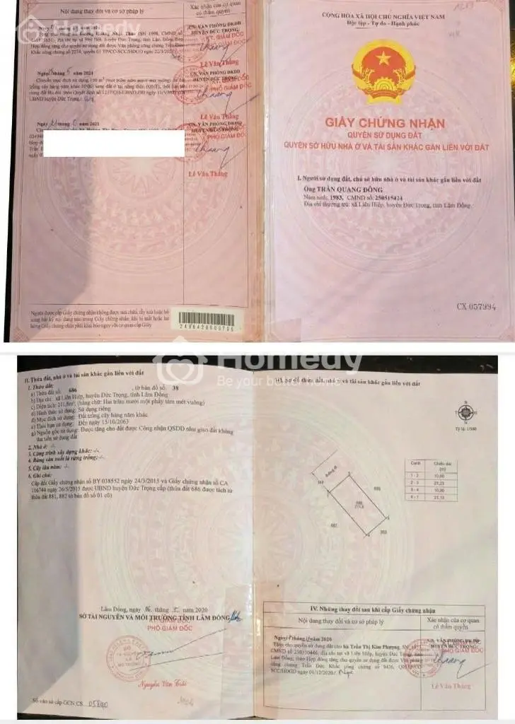 Bán Đất Thổ Cư Giá Rẻ, Chính Chủ Bán Gấp, Gần Chợ, Trường Học, Nhà Thờ, Sân Bay Liên Khương