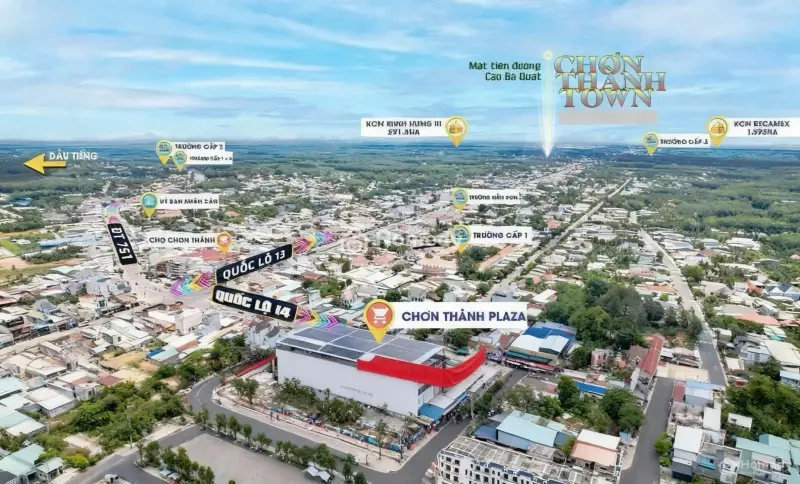 Mở Bán 22 Nền Mặt Tiền Kd Đường Cao Bá Quát Cách Ql13 Vào 1Km