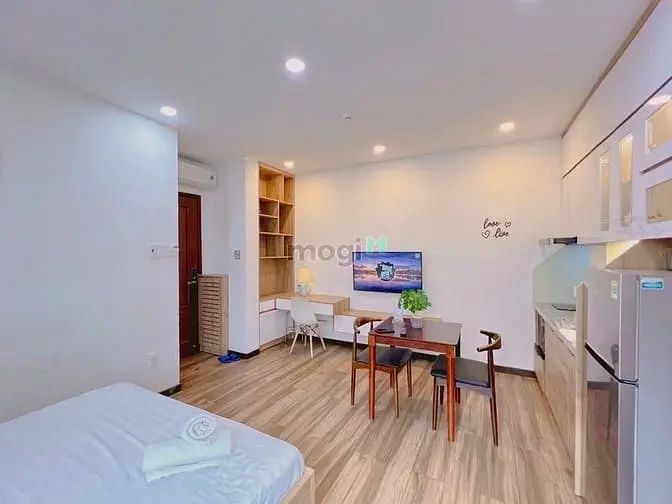 Căn Hộ Studio Cao Cấp 30M2 Cửa Sổ Thoáng View Bờ Kè Trường Sa