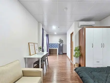 Cho Thue Căn Hộ Mini Full Nội Thất Tại Quận 7 Gần Tdt,Rmit, Lote…. Ban Công