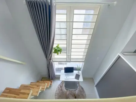 Phòng Có Gác Full Nội Thất Cửa Sổ Trời Ngay Đại Học Văn Lang