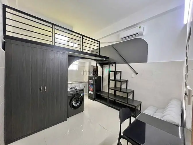 Căn Hộ Mini Gác Cao 2M Cửa Sổ Thoáng Ngay Lotte Quận 7, Full Nội Thất