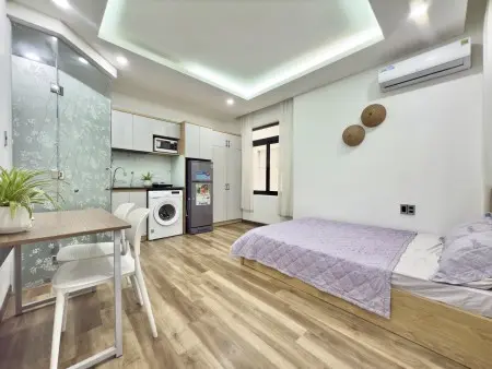 Cho Thuê Căn Hộ Studio Full Nội Thất - Cửa Sổ Trời - Ngay Ngã Tư Bảy Hiền - Quận Tân Bình