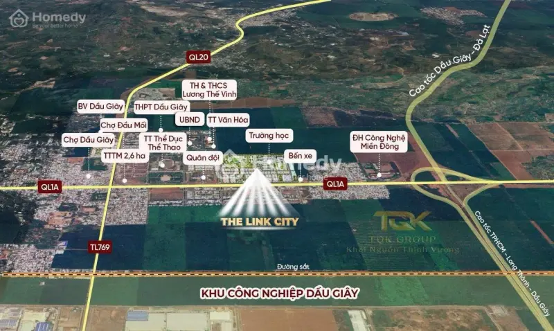 Chỉ Cần 50Tr Đặt Vị Trí Đẹp Nằm Ngay Trung Tâm Hành Chính Dầu Giây, Shr, Nhht 70%,Lh 0917422***