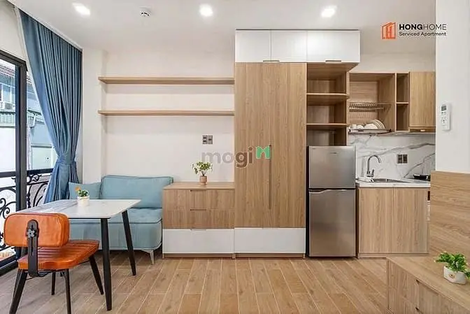 Căn Hộ Studio Full Nội Thất Cửa Sổ Lớn Dịch Vụ Tốt Gần Cầu Thị Nghè