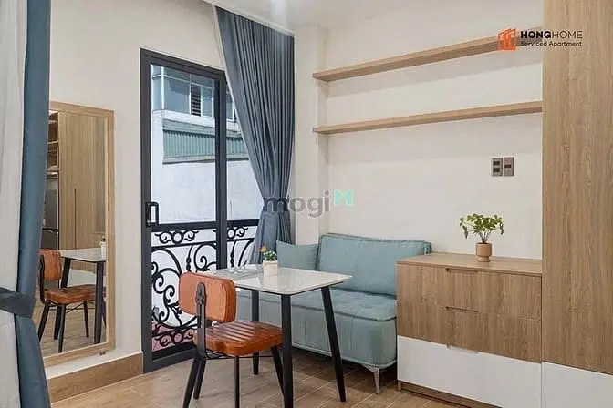 Căn Hộ Studio Full Nội Thất Cửa Sổ Lớn Dịch Vụ Tốt Gần Cầu Thị Nghè