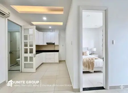 Cho Thuê Căn Hộ 1 Phòng Ngủ Ban Công Đôi 60M2 Full Nội Thất, Gần Sân Bay Tân Sơn Nhất & Etown