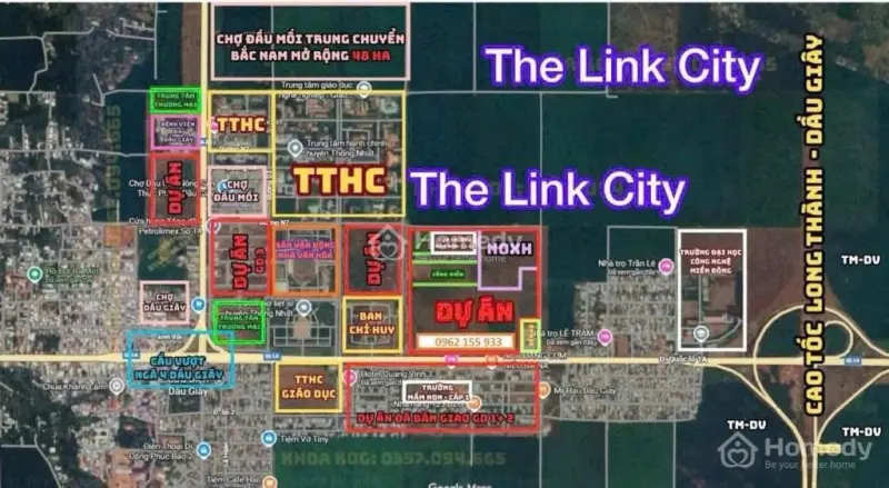 The Link City - Tâm Điểm Giao Thương Mới Đặt Chỗ Chọn Vị Trí 50Tr. Lh: 0917422***