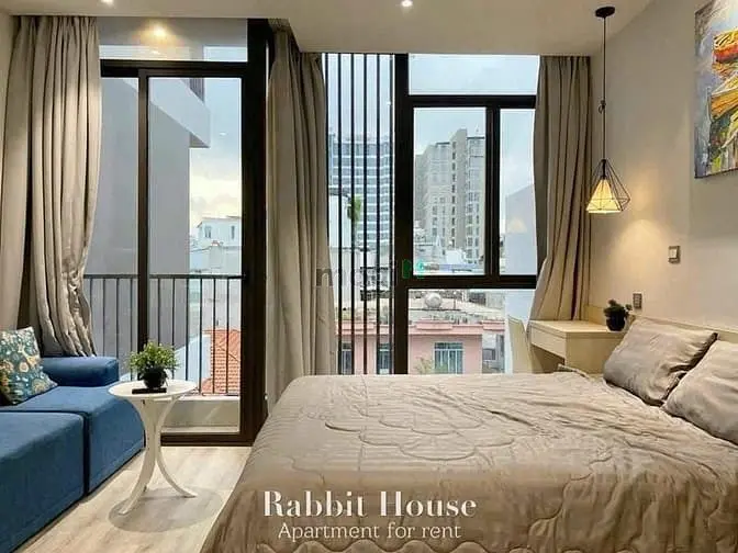 Căn Hộ Studio Style Nhật Full Nội Thất Ban Công Gần Cầu Thị Nghè