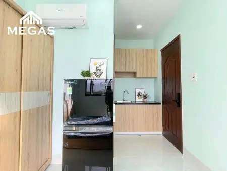 Phòng Ban Công - Full Nội Thất - Giá 3Xxx ( Chung Cư Citisoho)