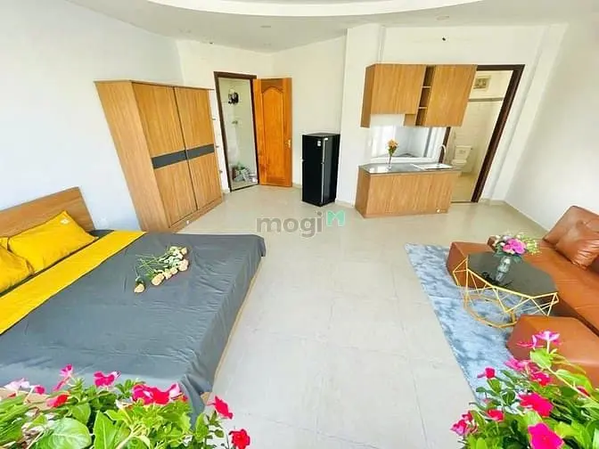 🌈🌈Studio 45M2 Siêu Rộng Nơ Trang Long