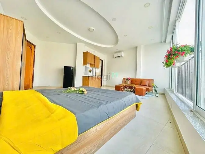 🌈🌈Studio 45M2 Siêu Rộng Nơ Trang Long