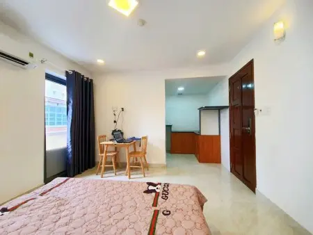 Trọ Bình Thạnh Gần Ngã Tư Hàng Xanh Studio 32M2 Ban Công Thang Máy Thoáng Bùi Đình Túy Bình Thạnh