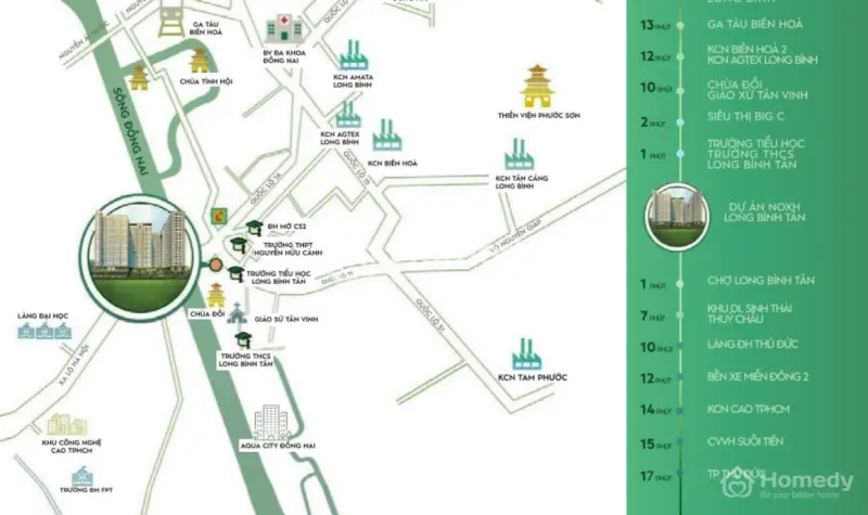 Chỉ Với Khoảng Hơn 1,5 Tỷ Bạn Có Thể Sở Hữu Ngay 1 Căn Hộ Tại Ngay Trung Tâm Long Bình, Biên Hòa