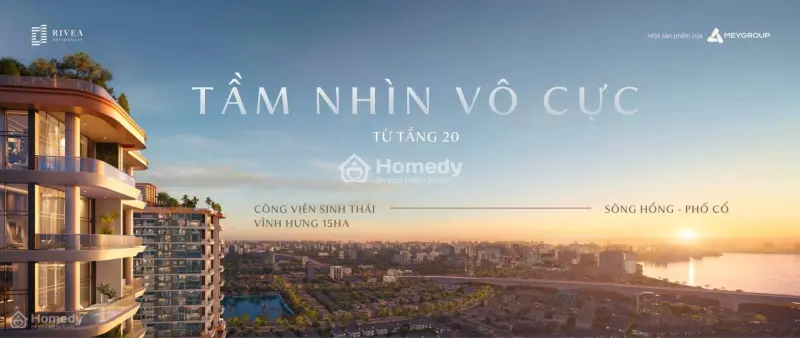 Siêu Vip Penthouse/Duplex Rivea Hoàng Mai Phiên Bản Đáng Sống Nhất Gần Times City ( Bàn Giao Thô)