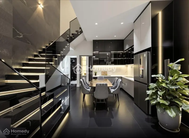 **Bán Nhà Hẻm 62 Trương Công Định, P14, Tân Bình; (4*14) 5 Tầng Đẹp - 9,6 Tỷ