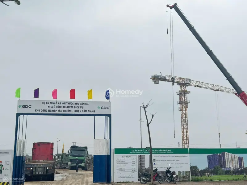 Nhà Ở Xã Hội Tân Trường Dành Cho Người Thu Nhập Thấp