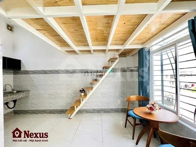 Duplex Cửa Sổ Thoáng Gác Cao Gần Kcx Tân Thuận Giá Rẻ Full Nt