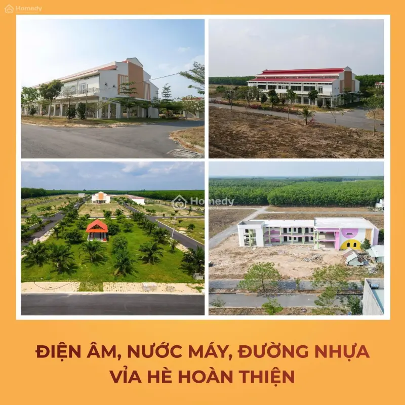 Đất Nền Bàu Bàng Bình Dương, Shr,95M2 Full Thổ Cư, Đường 13M Ngân Hàng Hỗ Trợ 70%, Sang Tên Ngay