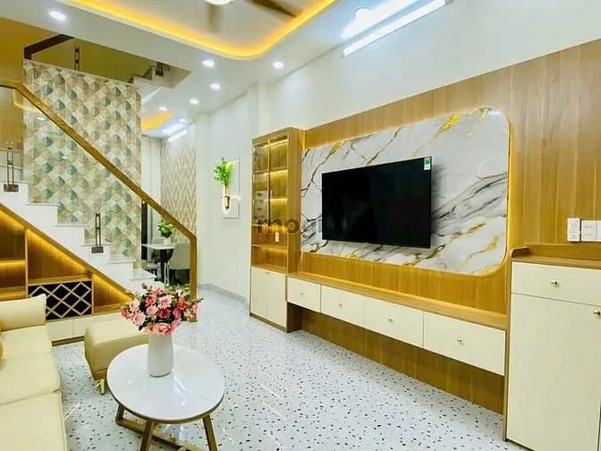 Bán Nhà Hẻm Xe Hơi Phạm Văn Chiêu,P.14, 3,6 X 13, 4 Lầu Giá 5.65 Tỷ Tl