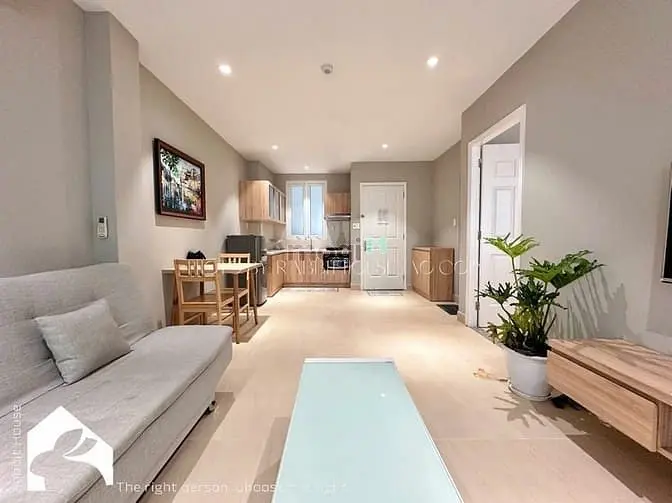 Căn Hộ 1Pn Full Nội Thất Có Bồn Tắm Ban Công Dịch Vụ Tốt Gần Landmark