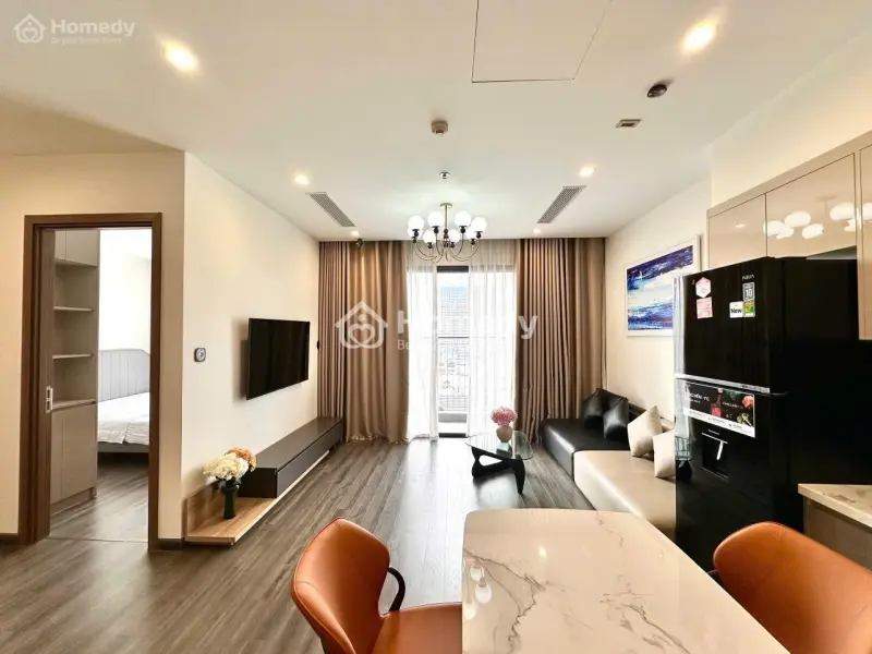 Bán Gấp Căn 1 Ngủ + Full Đồ, Gần Bến Xe Bus, Tiện Đi Lại Phân Khu Ruby Vinhomes Ocean Park Gia Lâm